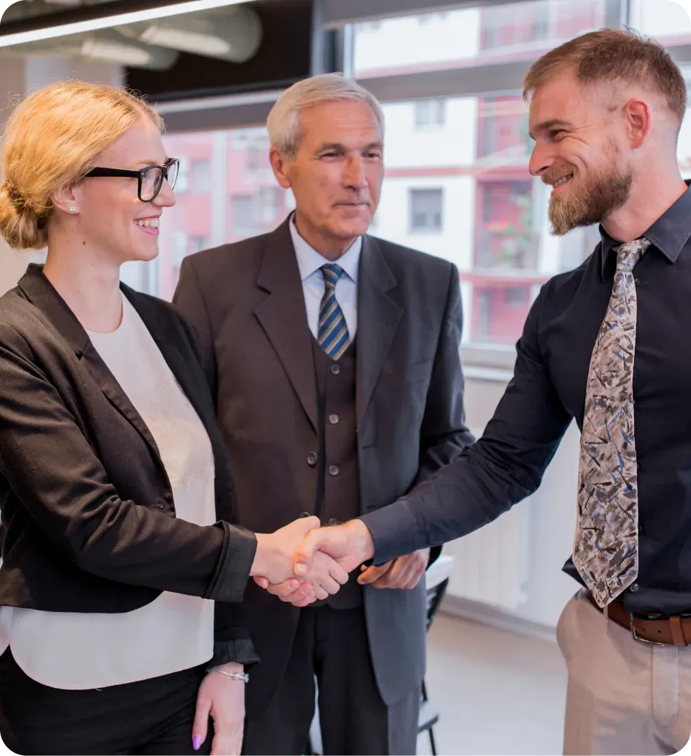 People making new partnerships - image