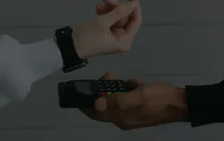 A man using a mobile app